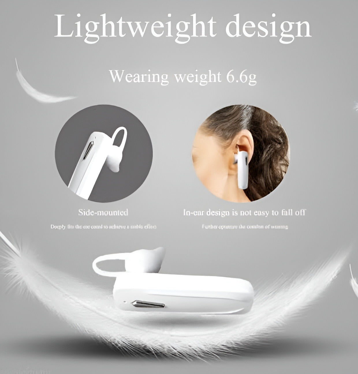 M163 Earphone Wireless Single Headset Mini