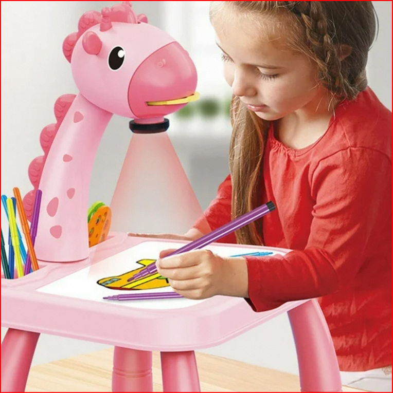 LED Projector Drawing Table