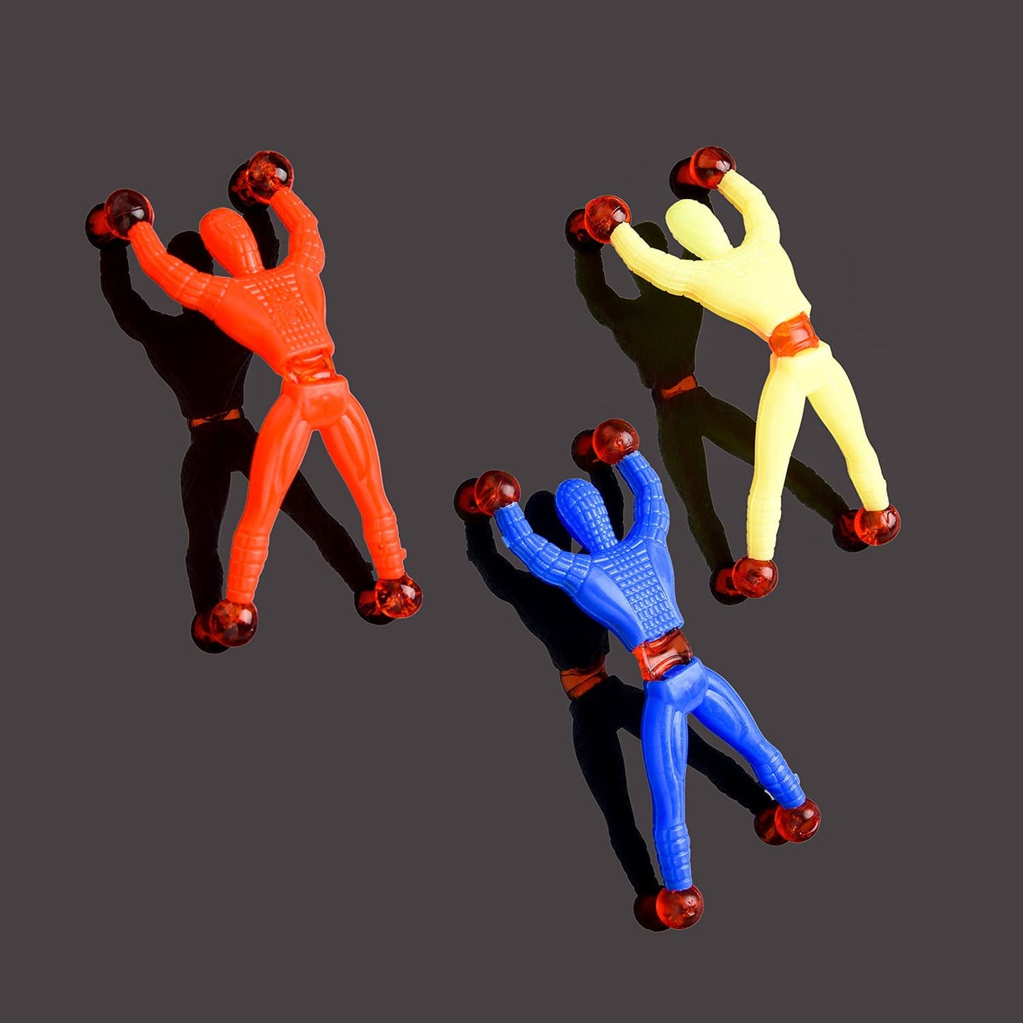 Pack Of 6 Sticky Spider Man Climbing Wall