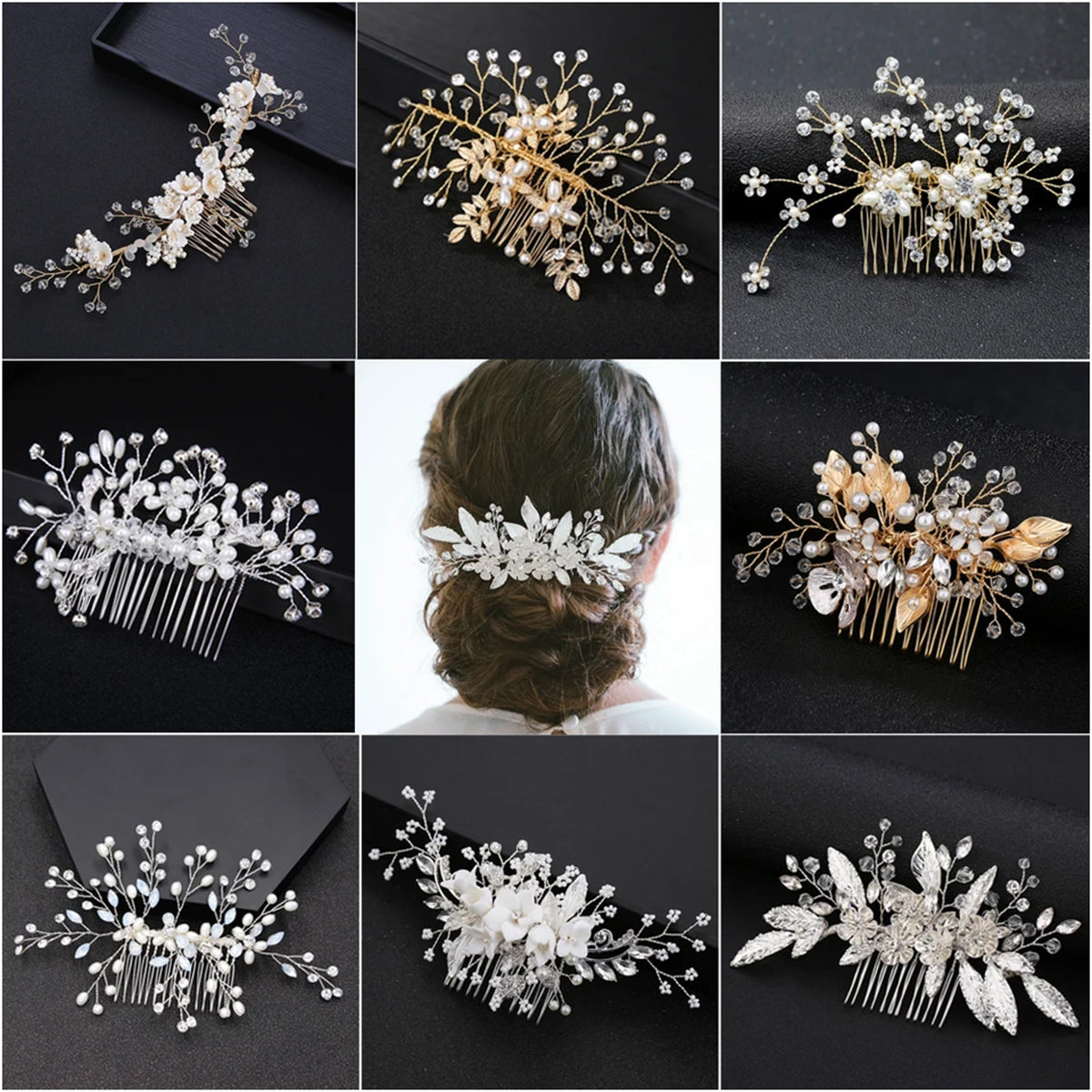 Bridal Wedding Hair Accessories Handmade