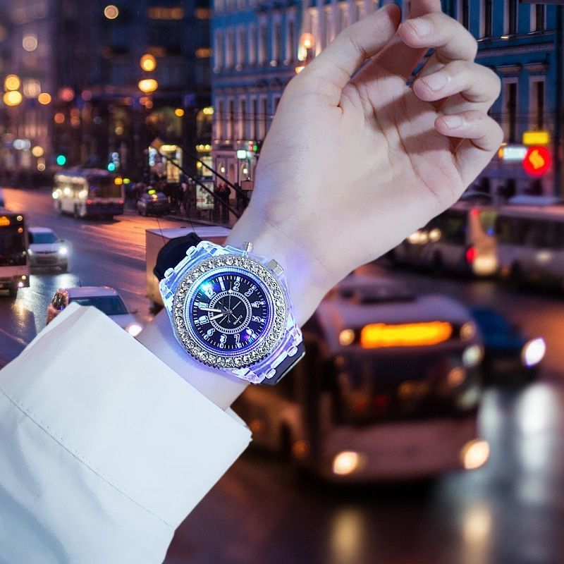 Women's LED Flash Luminous Watch