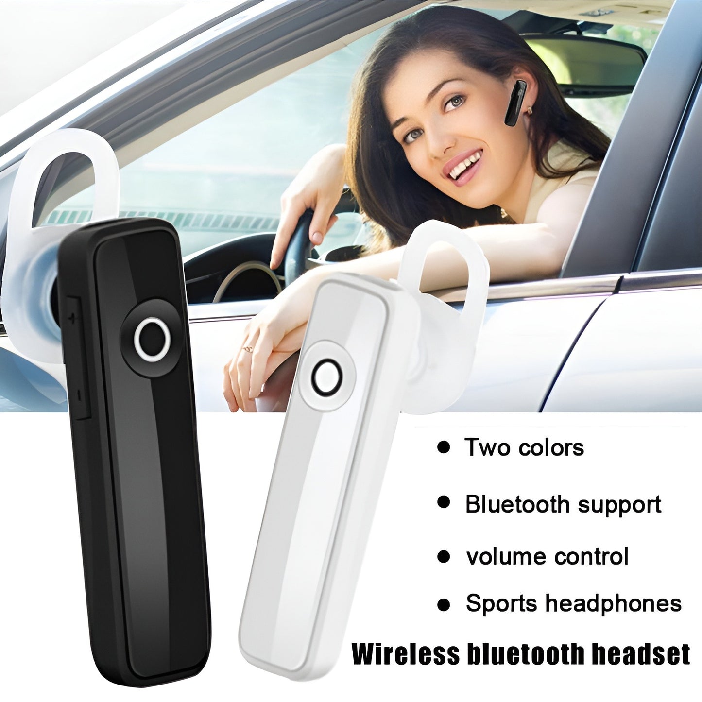 M163 Earphone Wireless Single Headset Mini
